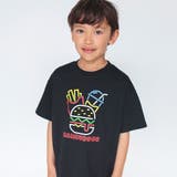 85:ブラック | 【bコレ】グラフィック半袖Tシャツ 子供服 キッズ | ブランシェス