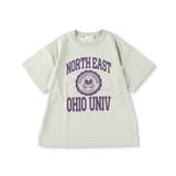 94:ライトグレー | 【bコレ】グラフィック半袖Tシャツ 子供服 キッズ | ブランシェス