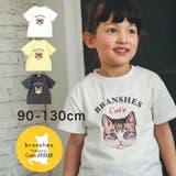 【Cat's ISSUE】ネコプリント半袖Tシャツ（こども） 子供服 キッズ | ブランシェス | 詳細画像1 