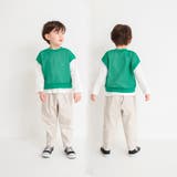 メッシュニットベスト&長袖Tシャツセット | ブランシェス | 詳細画像12