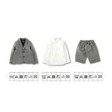 フォーマル3点セット(グレーハーフパンツ)グレージャケット+ハーフパンツ+カット… | ブランシェス | 詳細画像12