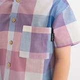 【おそろい】マドラスチェック柄半袖シャツパーカー | ブランシェス | 詳細画像7 