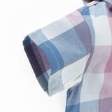 【おそろい】マドラスチェック柄半袖シャツパーカー | ブランシェス | 詳細画像8 