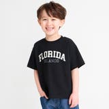 ブラック | 【吸水/速乾】カレッジロゴPt半袖Tシャツ | ブランシェス