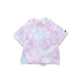 ラベンダー | 水彩プリント半袖Tシャツ | ブランシェス
