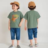 【体温で変わる】恐竜プリント半袖Tシャツ | ブランシェス | 詳細画像15 