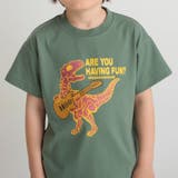 【体温で変わる】恐竜プリント半袖Tシャツ | ブランシェス | 詳細画像19 