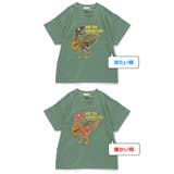 【体温で変わる】恐竜プリント半袖Tシャツ | ブランシェス | 詳細画像21 