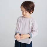 グレージュ | ワンポイント刺繍長袖Tシャツ ロンＴ | BRANSHES