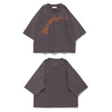 フロッキープリント6.5分袖Tシャツ | BRANSHES | 詳細画像13 