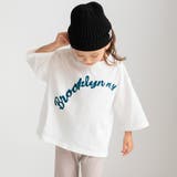 オフホワイト | フロッキープリント6.5分袖Tシャツ | BRANSHES