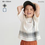 グラフィック７分袖Tシャツ | ブランシェス | 詳細画像1 