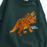 恐竜スパンコール裏毛トレーナー | ブランシェス | 詳細画像15 