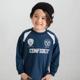 ネイビーブルー | 【ゆったりシルエット】ゲームTシャツ 長袖Tシャツ ロンＴ | ブランシェス