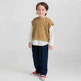 ケーブルニットベスト/長袖Tシャツ トップスセット | ブランシェス | 詳細画像29 