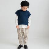 ケーブルニットベスト/長袖Tシャツ トップスセット | ブランシェス | 詳細画像43 