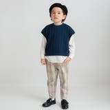 ケーブルニットベスト/長袖Tシャツ トップスセット | ブランシェス | 詳細画像44 