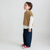 ケーブルニットベスト/長袖Tシャツ トップスセット | ブランシェス | 詳細画像6 