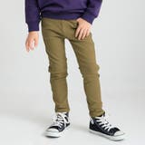 ベージュ | 【あったかフィットストレート】プレミアムストレッチ裏起毛ツイルロングパンツ | ブランシェス