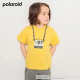 イエロー | 【Polaroid/ポラロイド】ブランシェス限定半袖Tシャツ | ブランシェス