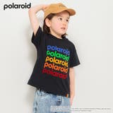 ブラック | 【Polaroid/ポラロイド】ブランシェス限定半袖Tシャツ | ブランシェス