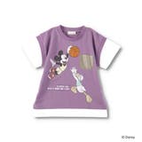 【Disney/ディズニー】スポーツグラフィック重ね着風半袖Tシャツ | ブランシェス | 詳細画像14 