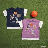 【Disney/ディズニー】スポーツグラフィック重ね着風半袖Tシャツ | ブランシェス | 詳細画像20 
