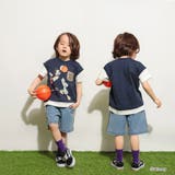 【Disney/ディズニー】スポーツグラフィック重ね着風半袖Tシャツ | ブランシェス | 詳細画像3 