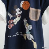 【Disney/ディズニー】スポーツグラフィック重ね着風半袖Tシャツ | ブランシェス | 詳細画像7 