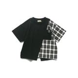 異素材切り替え半袖Tシャツ | ブランシェス | 詳細画像15 