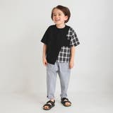 異素材切り替え半袖Tシャツ | ブランシェス | 詳細画像18 