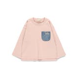 ピンク | デニポケ長袖Ｔシャツ | ブランシェス