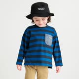 ボーダー | デニポケ長袖Ｔシャツ | ブランシェス