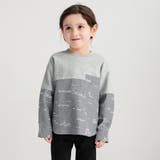 ブラック | HOBOシャツ切替長袖Tシャツ | ブランシェス