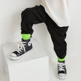 ブラック | 【ブランシェスmini】やわらかカットロングパンツ | ブランシェス