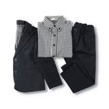 フォーマル3点セット(ネイビーロングパンツ)ネイビージャケット+ロングパンツ+ギ… | ブランシェス | 詳細画像10 