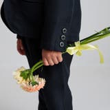 フォーマル3点セット(ネイビーロングパンツ)ネイビージャケット+ロングパンツ+ギ… | ブランシェス | 詳細画像9 