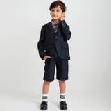 フォーマル 3点セット(ネイビー ハーフパンツ)ジャケット+ハーフパンツ+ギンガ… | ブランシェス | 詳細画像5 