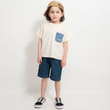 デニムポケット付半袖Tシャツ | ブランシェス | 詳細画像2