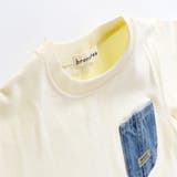 デニムポケット付半袖Tシャツ | ブランシェス | 詳細画像4