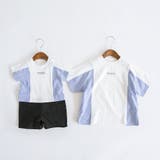 異素材切り替え半袖Tシャツ | ブランシェス | 詳細画像15