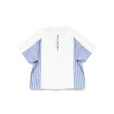 異素材切り替え半袖Tシャツ | ブランシェス | 詳細画像16