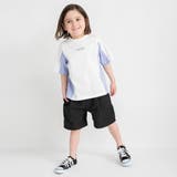 異素材切り替え半袖Tシャツ | ブランシェス | 詳細画像3
