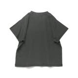 ピグメント加工/ロゴアップリケ半袖Tシャツ 春 トップス | ブランシェス | 詳細画像16 