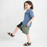 ピグメント加工/ロゴアップリケ半袖Tシャツ 春 トップス | ブランシェス | 詳細画像4 