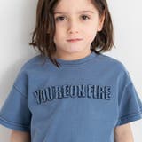 ピグメント加工/ロゴアップリケ半袖Tシャツ 春 トップス | ブランシェス | 詳細画像6 