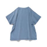 ピグメント加工/ロゴアップリケ半袖Tシャツ 春 トップス | ブランシェス | 詳細画像7 