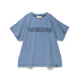 ピグメント加工/ロゴアップリケ半袖Tシャツ 春 トップス | ブランシェス | 詳細画像8 