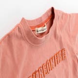 ピグメント加工/ロゴアップリケ半袖Tシャツ 春 トップス | ブランシェス | 詳細画像9 