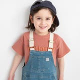 サーモンピンク | ピグメント加工/ロゴアップリケ半袖Tシャツ 春 トップス | ブランシェス